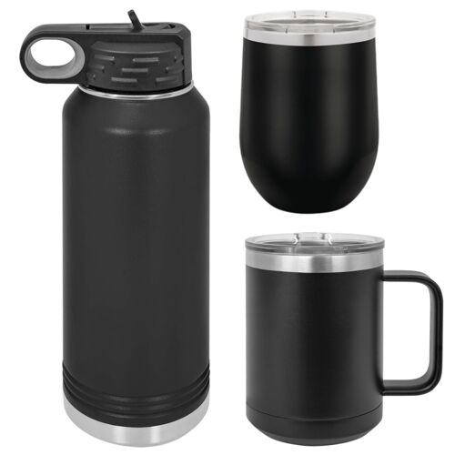  Polar Camel 32oz Water Bottle + 15oz Travel Mug + 12oz Lowball Tumbler Bundle Thumbnail